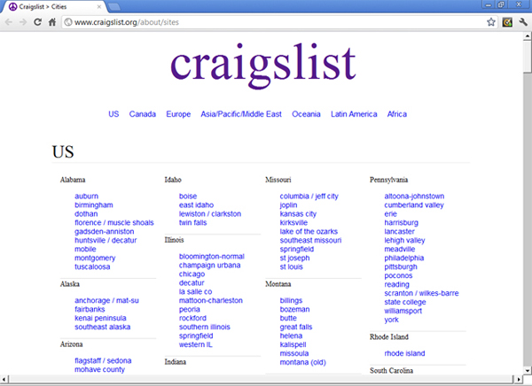Craigs lists freelance writing jobs