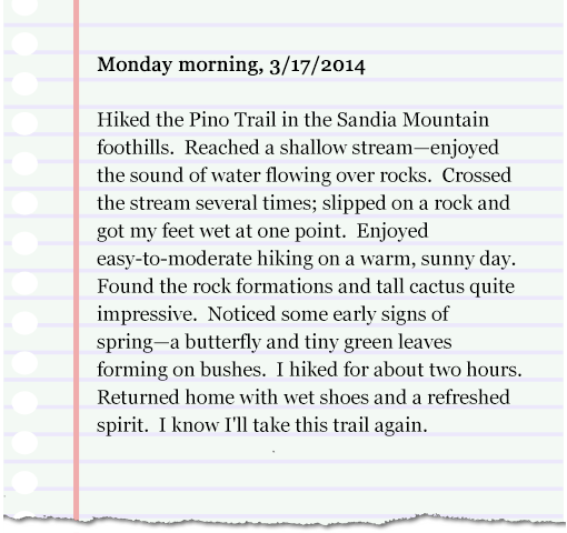 Journal Writing Examples journal-writing-examples