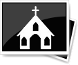 Graphic of a church
