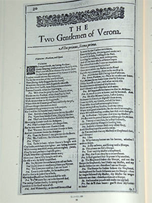 The Two Gentlemen of Verona page