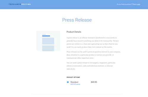 Hire Press Release Writers